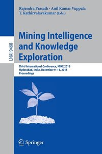 bokomslag Mining Intelligence and Knowledge Exploration