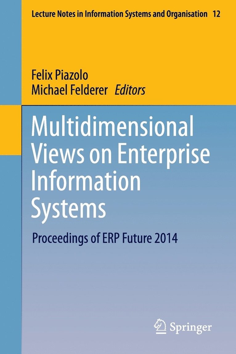 Multidimensional Views on Enterprise Information Systems 1