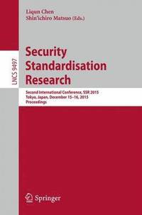 bokomslag Security Standardisation Research