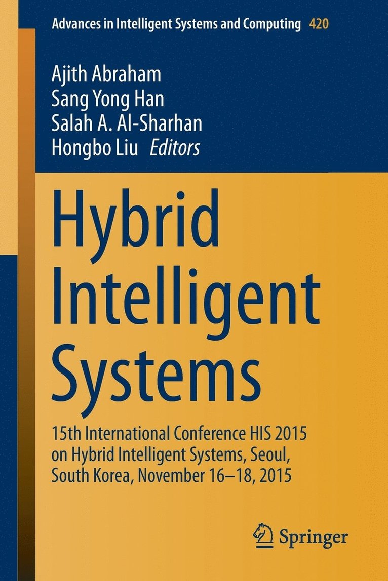 Hybrid Intelligent Systems 1