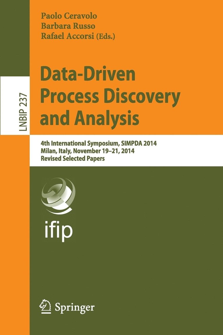 Data-Driven Process Discovery and Analysis 1