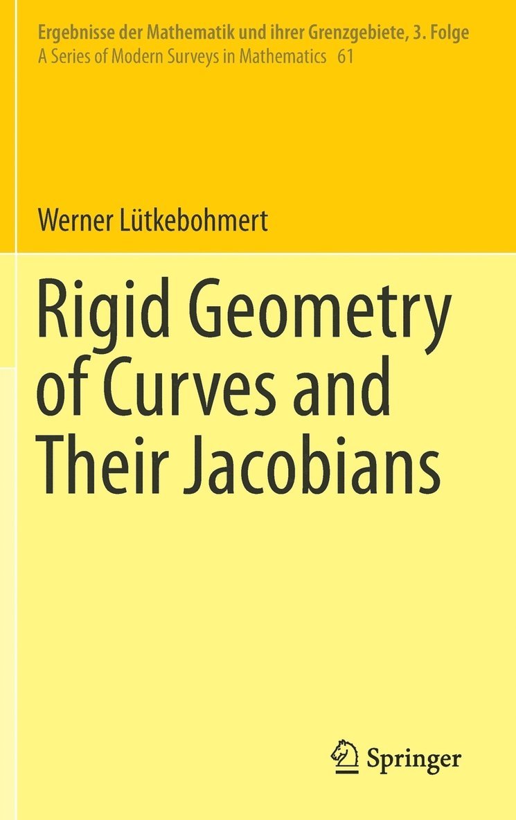 Rigid Geometry of Curves and Their Jacobians 1