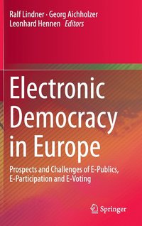 bokomslag Electronic Democracy in Europe