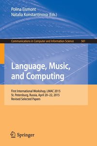 bokomslag Language, Music, and Computing