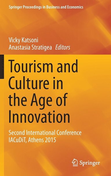 bokomslag Tourism and Culture in the Age of Innovation