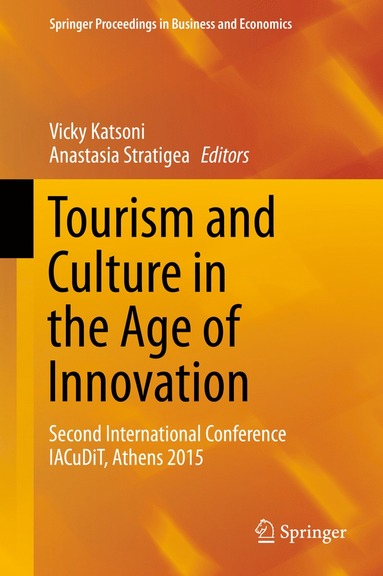 bokomslag Tourism and Culture in the Age of Innovation