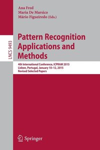 bokomslag Pattern Recognition: Applications and Methods