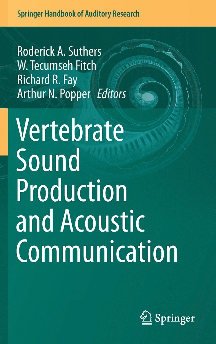 Vertebrate Sound Production and Acoustic Communication 1