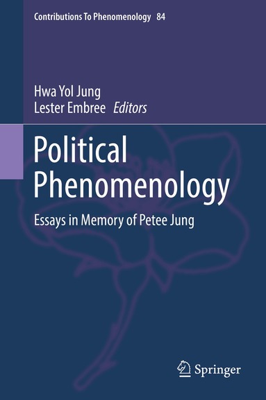 Hwa Yol Jung, Lester Embree - Political Phenomenology, Inbunden