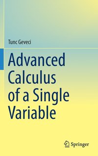 bokomslag Advanced Calculus of a Single Variable