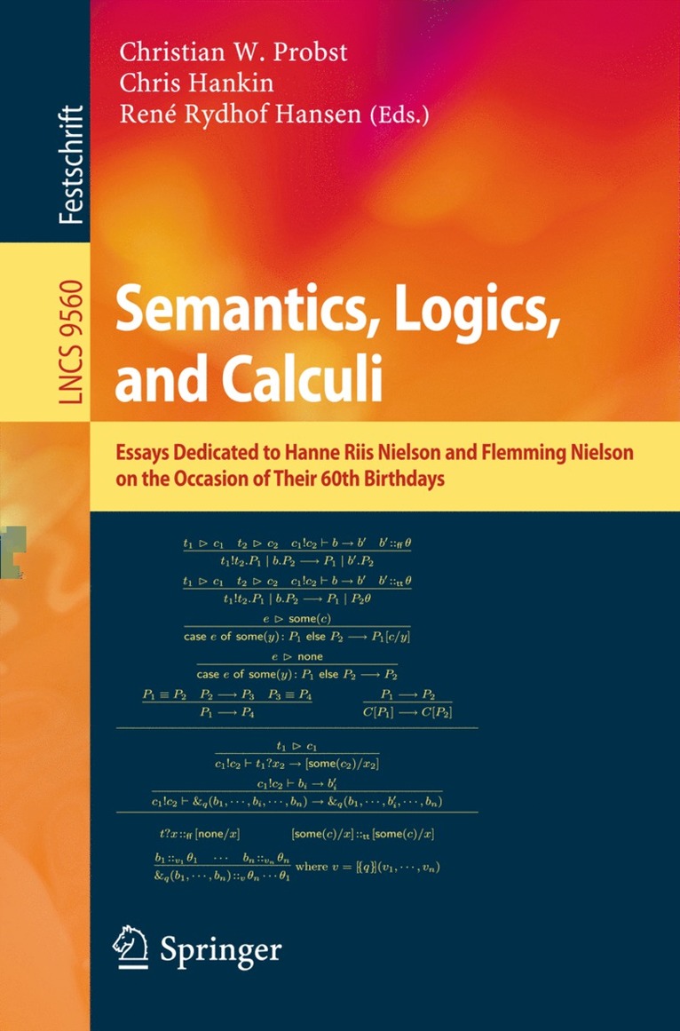 Semantics, Logics, and Calculi 1