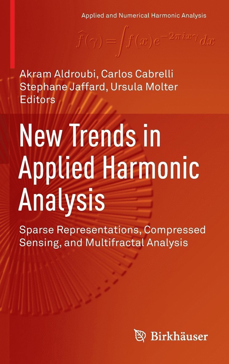 New Trends in Applied Harmonic Analysis 1