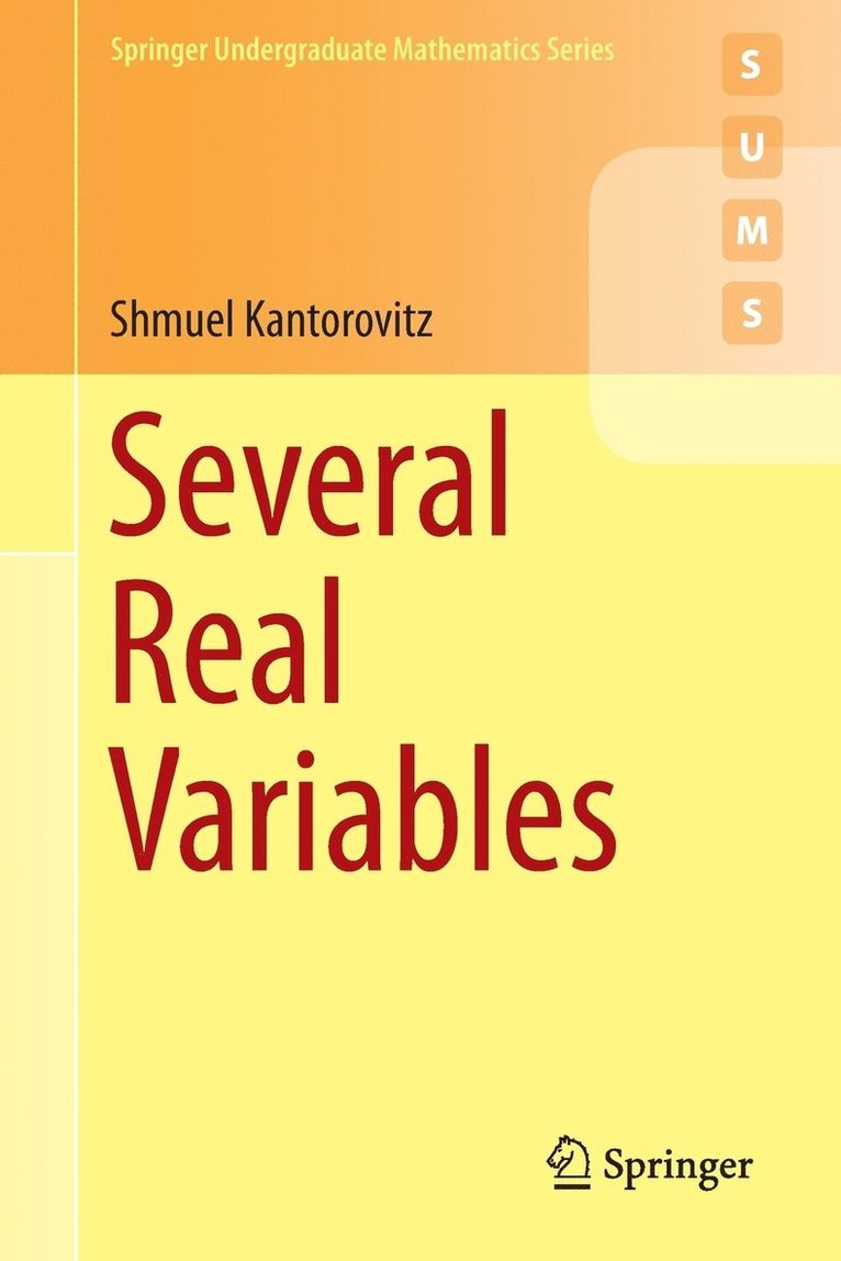 Several Real Variables 1