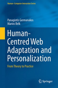 bokomslag Human-Centred Web Adaptation and Personalization