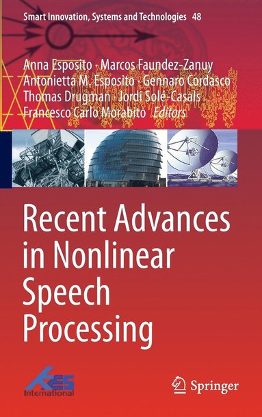 bokomslag Recent Advances in Nonlinear Speech Processing