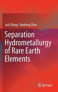 bokomslag Separation Hydrometallurgy of Rare Earth Elements