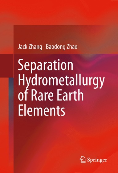 bokomslag Separation Hydrometallurgy of Rare Earth Elements