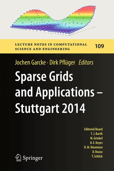 Jochen Garcke, Dirk Pflüger - Sparse Grids and Applications - Stuttgart 2014, Inbunden