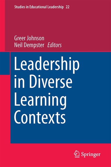 Greer Johnson, Neil Dempster - Leadership in Diverse Learning Contexts, Inbunden