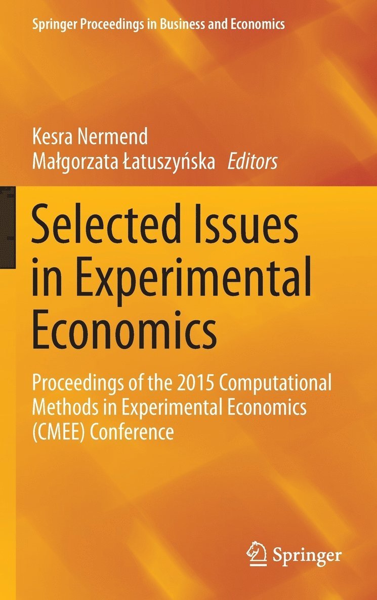 Selected Issues in Experimental Economics 1