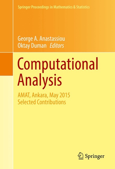 George A. Anastassiou, Oktay Duman - Computational Analysis, Inbunden