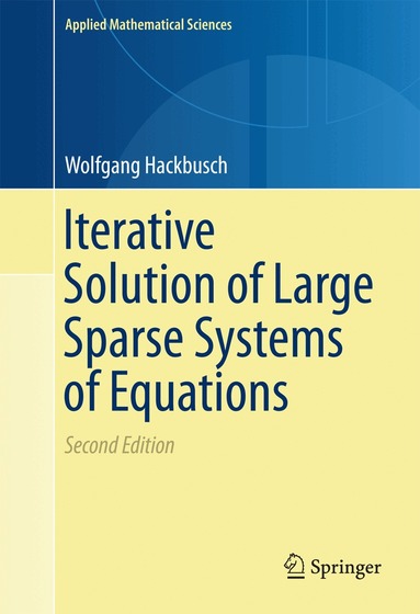 Wolfgang Hackbusch - Iterative Solution of Large Sparse Systems of Equations, Inbunden
