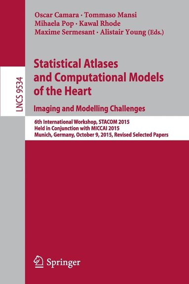 bokomslag Statistical Atlases and Computational Models of the Heart. Imaging and Modelling Challenges