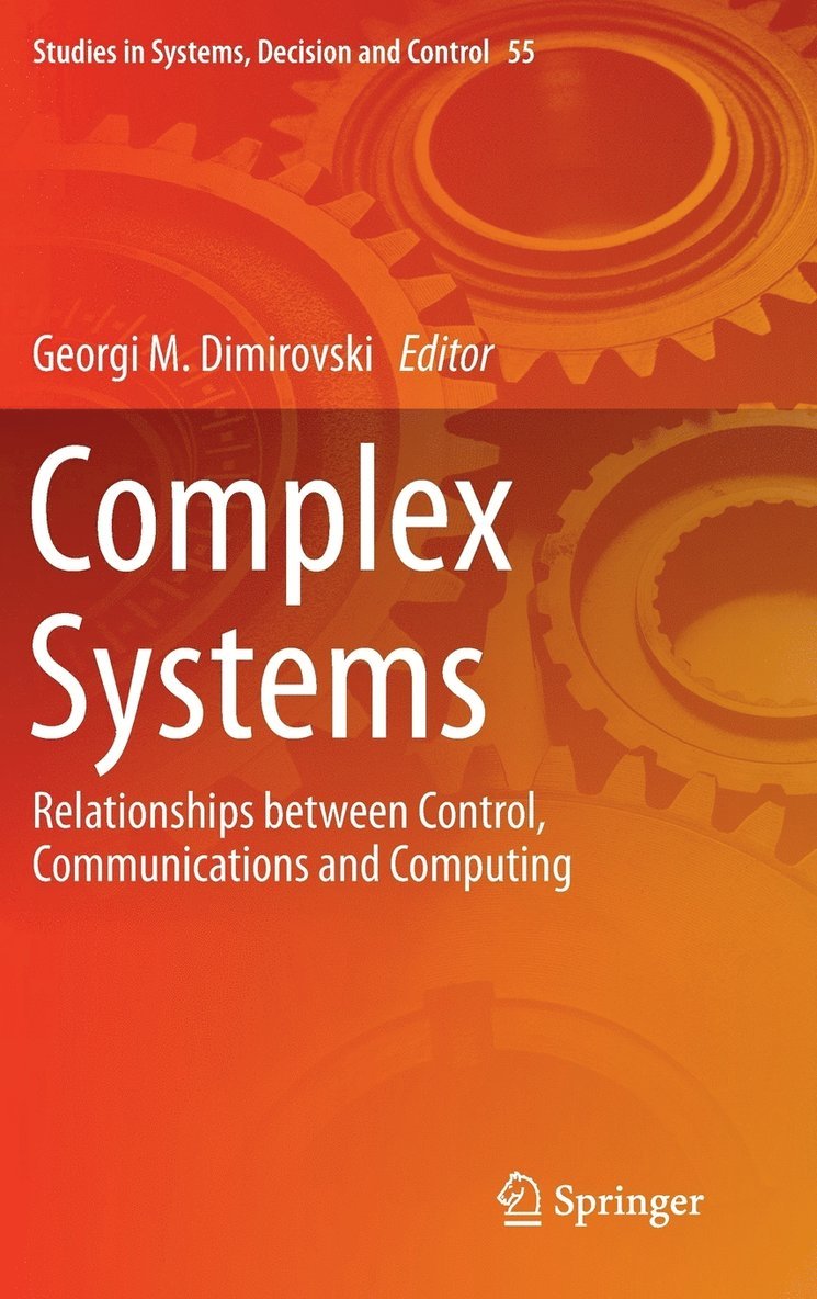 Georgi M. Dimirovski - Complex Systems, Inbunden