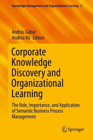 bokomslag Corporate Knowledge Discovery and Organizational Learning