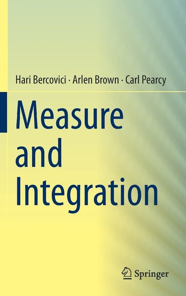 bokomslag Measure and Integration