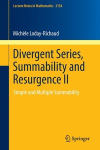 bokomslag Divergent Series, Summability and Resurgence II