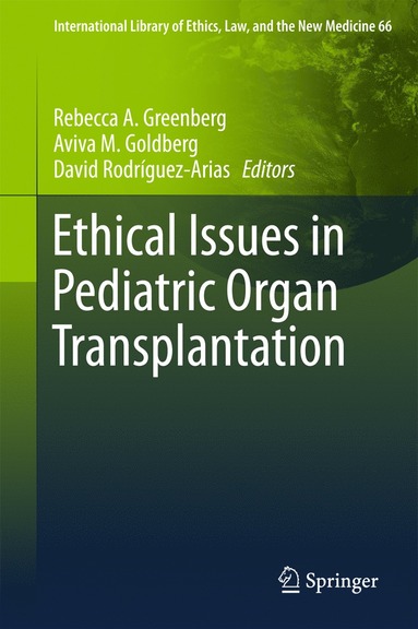 bokomslag Ethical Issues in Pediatric Organ Transplantation