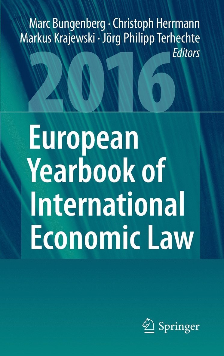 European Yearbook of International Economic Law 2016 1