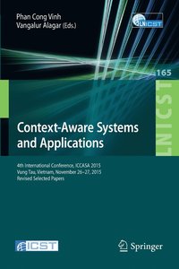 bokomslag Context-Aware Systems and Applications