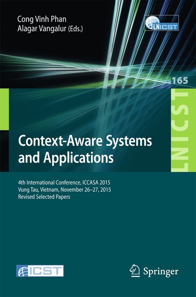Phan Cong Vinh, Vangalur Alagar - Context-Aware Systems and Applications, Häftad