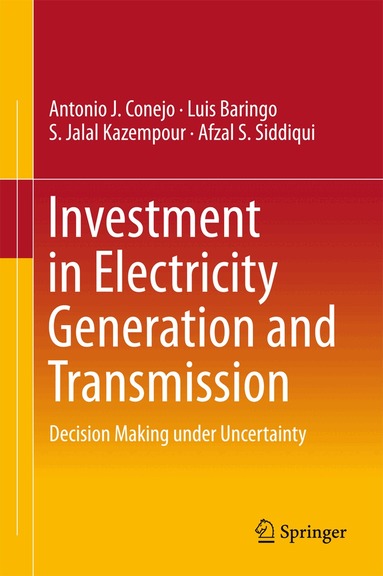 Antonio J. Conejo, Luis Baringo, S. Jalal Kazempour, Afzal S. Siddiqui - Investment in Electricity Generation and Transmission, Inbunden