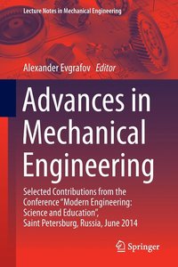 bokomslag Advances in Mechanical Engineering