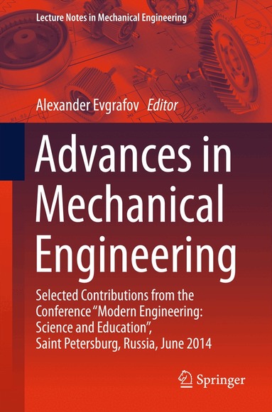 Alexander Evgrafov - Advances in Mechanical Engineering, Häftad