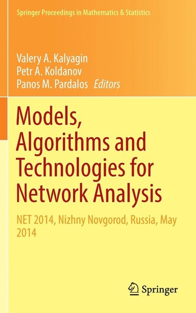 bokomslag Models, Algorithms and Technologies for Network Analysis