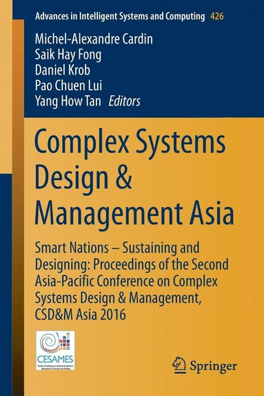 bokomslag Complex Systems Design & Management Asia