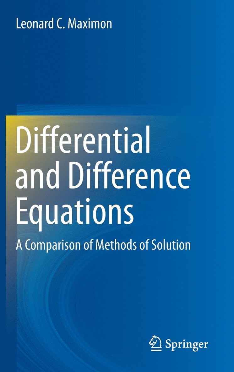 Differential and Difference Equations 1