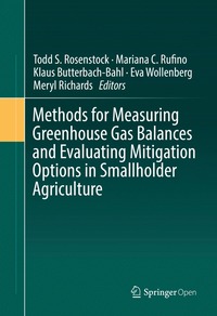 bokomslag Methods for Measuring Greenhouse Gas Balances and Evaluating Mitigation Options in Smallholder Agriculture