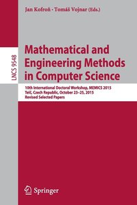 bokomslag Mathematical and Engineering Methods in Computer Science