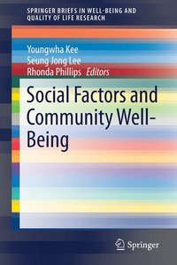 bokomslag Social Factors and Community Well-Being