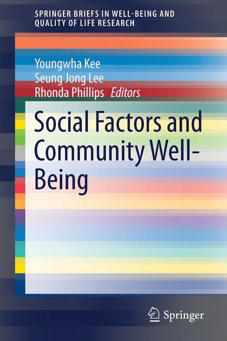 Social Factors and Community Well-Being 1