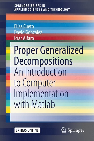 bokomslag Proper Generalized Decompositions