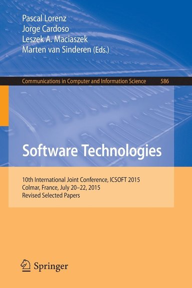 bokomslag Software Technologies