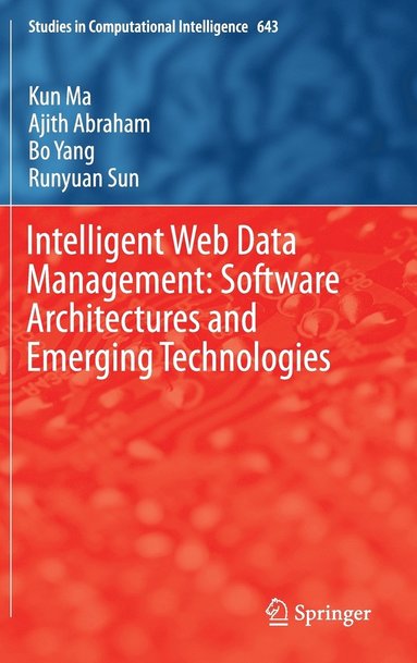 bokomslag Intelligent Web Data Management: Software Architectures and Emerging Technologies