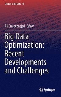 bokomslag Big Data Optimization: Recent Developments and Challenges