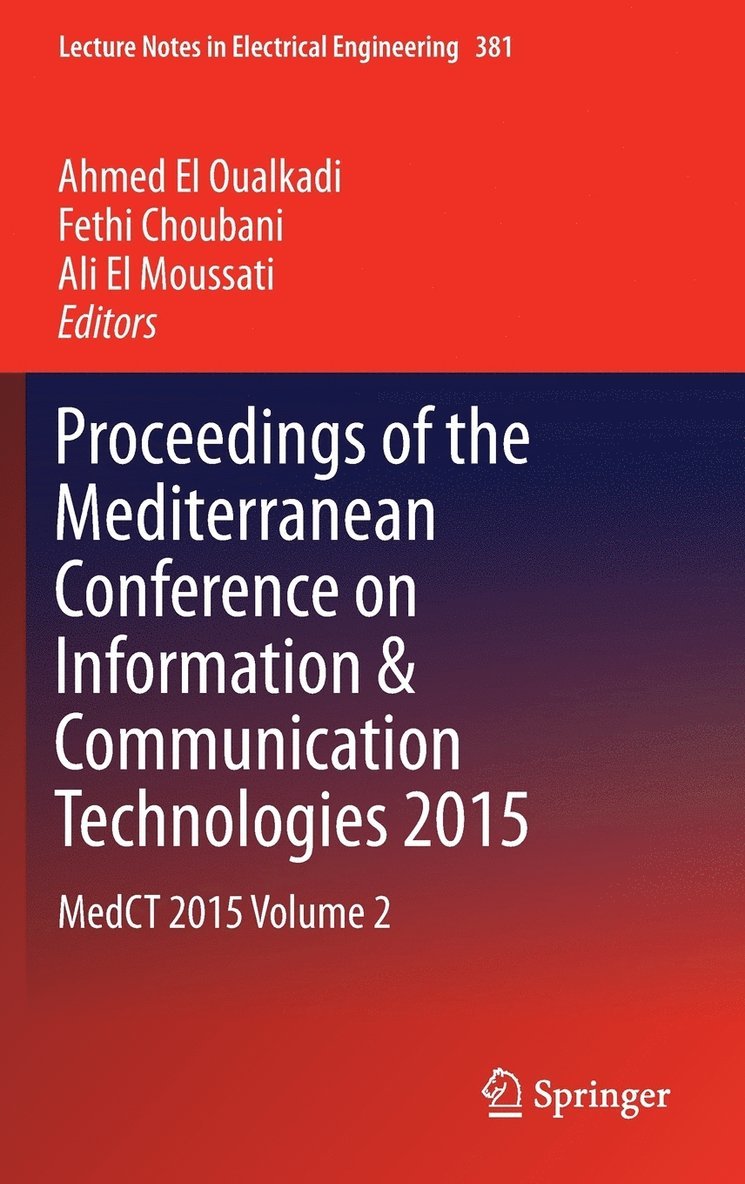 Proceedings of the Mediterranean Conference on Information & Communication Technologies 2015 1